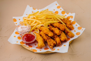 Crispy French Fries with Dip